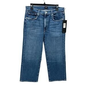 EDWIN Marli Ankle in Blue Horizion Medium Wash Denim Jean // 31